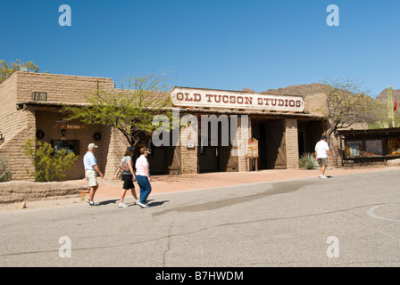 USA, Arizona, Tucson, Old Tucson Studios Banque D'Images