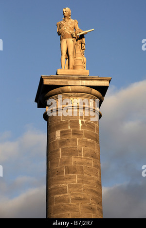 La colonne Nelson, Place Jacques Cartier, Vieux Montréal, Montréal, Québec, Canada Banque D'Images