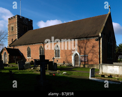 Église Saint-laurent Morden Surrey England Banque D'Images