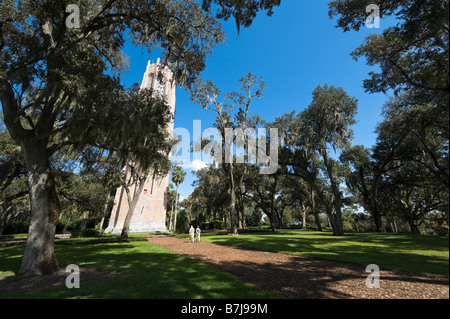 Le carillon de la tour Bok Tower Gardens, près de Lake Wales, Florida, USA Banque D'Images