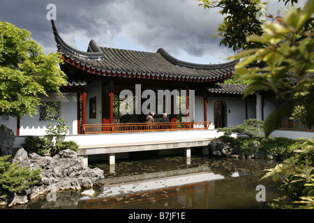Dr Sun Yat Sen Classical Chinese Garden, Chinatown, Vancouver, British Columbia, Canada Banque D'Images