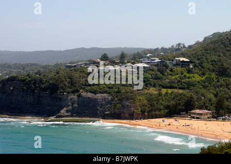 Bigola nord regardant vers Sydney et plages du littoral sydney New South Wales Australie Banque D'Images