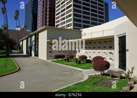 Marilyn Monroe Hollywood Celebrity Graves Westwood Memorial Park Los Angeles CA mortuaire du cimetière où reposent Banque D'Images