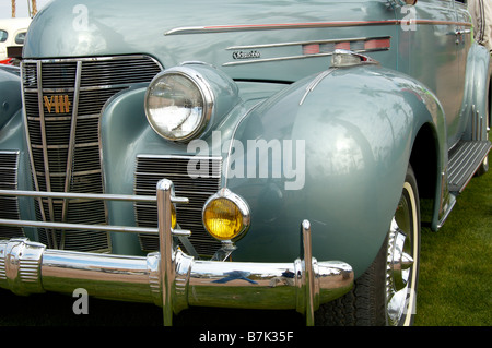 1939 Oldsmobile berline 4 portes sur l'affichage à une exposition de voiture en Arizona l'hiver 2007 Banque D'Images