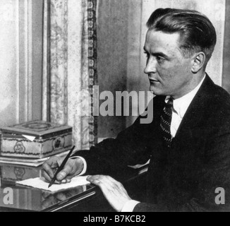 F SCOTT FITZGERALD - 1940 1896 romancier américain Banque D'Images