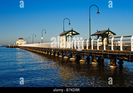 Melbourne Scenic / 'St.Kilda Pier' à Melbourne Victoria en Australie. Banque D'Images