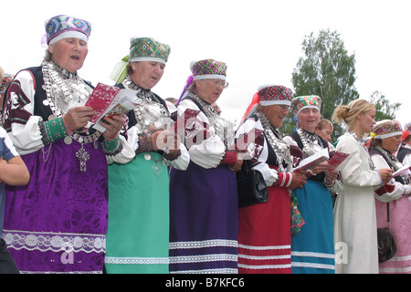 Setu Folk Festival Võru Estonie Europe Comté Banque D'Images
