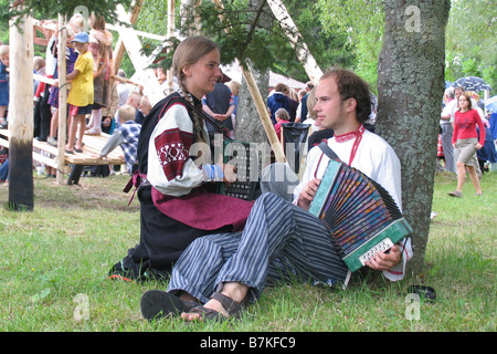 Setu Folk Festival Võru Estonie Europe Comté Banque D'Images