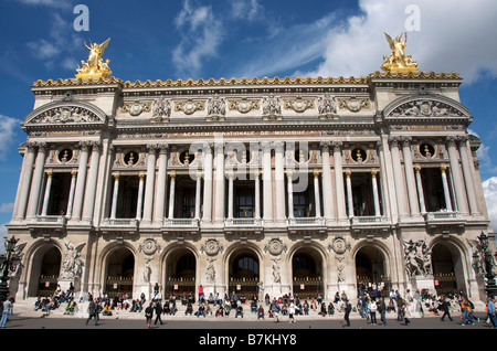 L'Opéra Garnier, Paris, France Banque D'Images