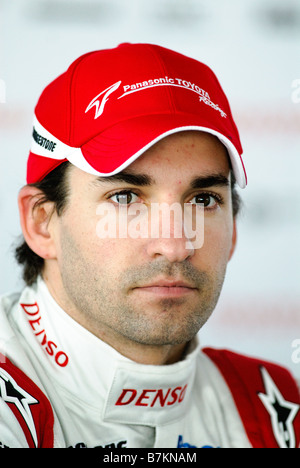 Portrait du pilote de Formule 1 Toyota Timo Glock Banque D'Images