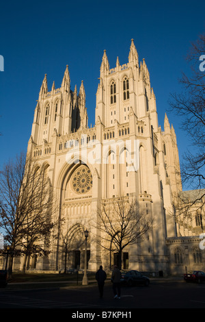 La Cathédrale Nationale de Washington Washington D.C. Banque D'Images