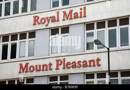 Vue générale de la Royal Mail GV Mount Pleasant de tri à Londres Angleterre Royaume-uni Banque D'Images