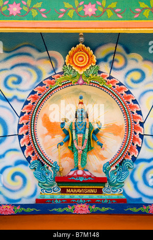 Temple Hindou de Mariamman Ba Chua Ho Chi Minh City Saigon Vietnam Asie Banque D'Images