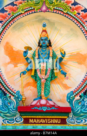 Temple Hindou de Mariamman Ba Chua Ho Chi Minh City Saigon Vietnam Asie Banque D'Images