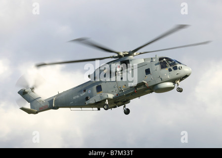 Merlin HM1 répétition pour l'International Air Show à Yeovilton Banque D'Images