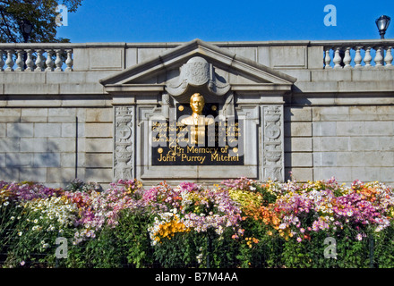 Le John Purroy Mitchel sur Memorial Drive East, Central Park, New York, USA Banque D'Images