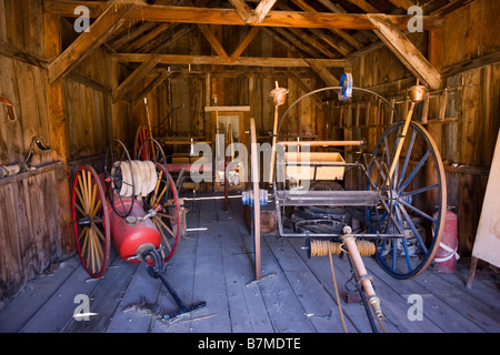 Caserne de Bodie State Historical Park Banque D'Images