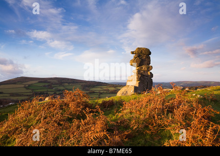 Le nez de Bowerman Hayne Dartmoor National Park, Devon, Angleterre Royaume-uni Banque D'Images