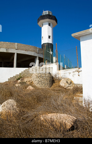 Le phare de Santa Cruz Bahias de Huatulco l'état d'Oaxaca au Mexique de la côte du Pacifique Banque D'Images