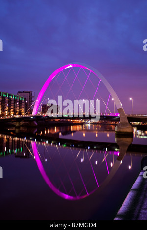 Finnieston bridge pont aux clyde Glasgow Banque D'Images
