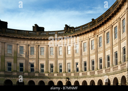 Le croissant de Buxton, Derbyshire, Angleterre Banque D'Images