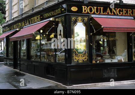 Paris, boulangerie, boulangerie, Avenue Suffren, 7ème arr. Banque D'Images