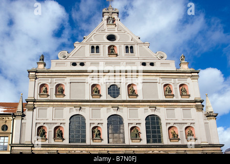 Michaelskirche, Munich, Bavière, Allemagne Banque D'Images