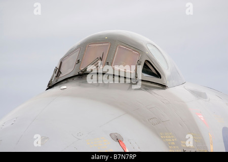 Poste de pilotage bombardier Vulcan canopy Banque D'Images