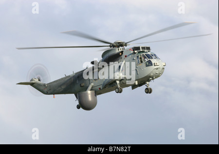 L'ASaC Sea King7 répétition pour l'International Air Show à Yeovilton Banque D'Images