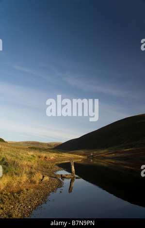 Threipmuir Reservoir, parc régional Pentland Hills, Midlothian Banque D'Images