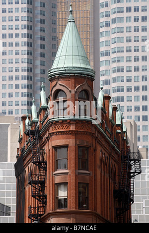 Immeuble Gooderham, Toronto, Ontario, Canada Banque D'Images