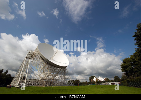 Télescope Lovell Cheshire Jodrell Bank Banque D'Images