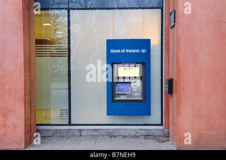 Bank of Ireland ATM/cash machine Banque D'Images
