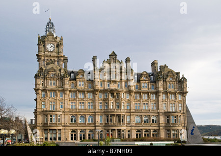 Le célèbre Hôtel Balmoral, Princes Street, Édimbourg Banque D'Images