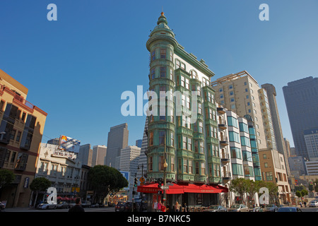 Le centre-ville de San Francisco, Californie, USA. Banque D'Images