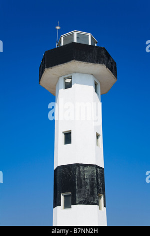 Le phare de Santa Cruz Bahias de Huatulco l'état d'Oaxaca au Mexique de la côte du Pacifique Banque D'Images