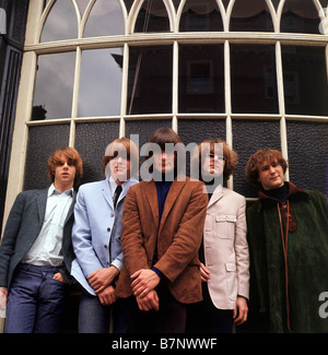 BYRDS groupe pop US en 1965 avec le line-up Banque D'Images