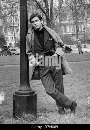 ANTHONY NEWLEY, chanteur et acteur britannique en 1959 Banque D'Images