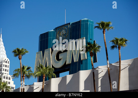 L'hôtel MGM Grand Las Vegas Banque D'Images