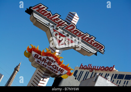 Harley Davidson Cafe Restaurant Las Vegas Banque D'Images