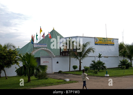 Centre Touristique de Douala Hôtel complexe touristique à la périphérie de Douala Cameroun Afrique de l'Ouest Banque D'Images