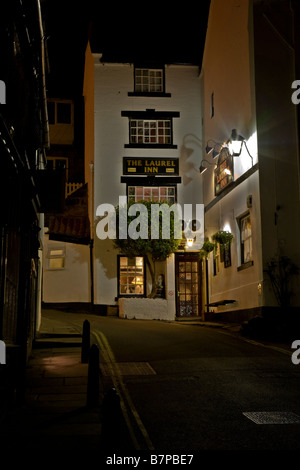 Le Laurel Inn, Robin Hoods Bay Banque D'Images