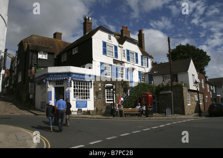 Coin Mermaid Tea Rooms, Rye, East Sussex. Photo de Kim Craig. Banque D'Images