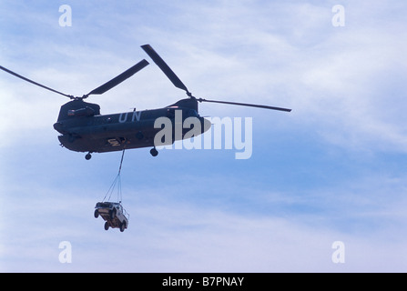 1998 2000 conflit frontalier avec l'Érythrée et l'Éthiopie mis de nombreux Érythréens en camps de réfugiés et de soldats de la paix des Nations Unies a Banque D'Images