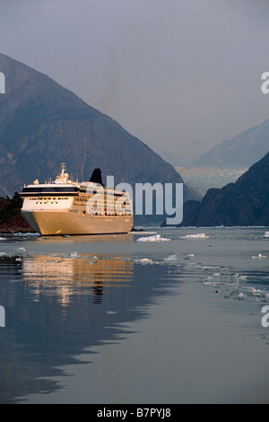 *Norwegian Spirit* croisière dans Fords-Terror Tracy Arm Wilderness Area Inside Passage SE AK Banque D'Images