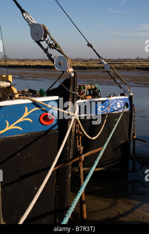 Des Barges à Maldon Banque D'Images