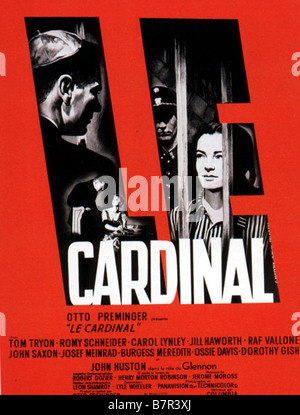 Le Cardinal Année : 1963 USA Réalisateur : Otto Preminger affiche de film (fr) Banque D'Images