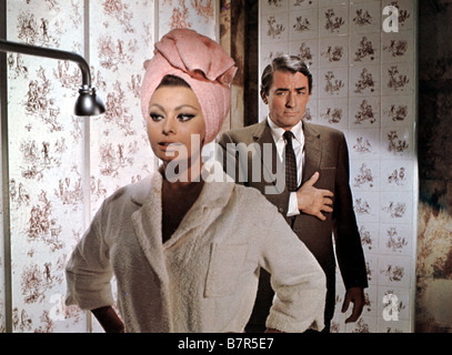 Arabesque Année : 1966 USA Gregory Peck, Sophia Loren Réalisateur : Stanley Donen Banque D'Images