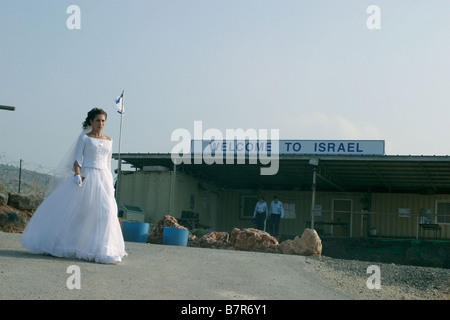 La fiancée syrienne Ha-Kala Ha-Surit Année : 2004 Clara Khoury, Directeur : Eran Riklis Banque D'Images