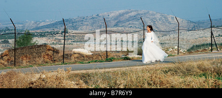 La fiancée syrienne Ha-Kala Ha-Surit Année : 2004 Clara Khoury, Directeur : Eran Riklis Banque D'Images